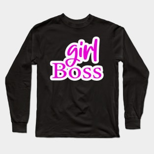 Girl Boss Long Sleeve T-Shirt